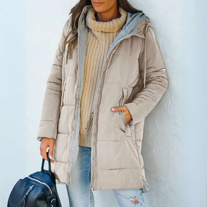 Molly | Casual Hooded Puffer Down Jacket