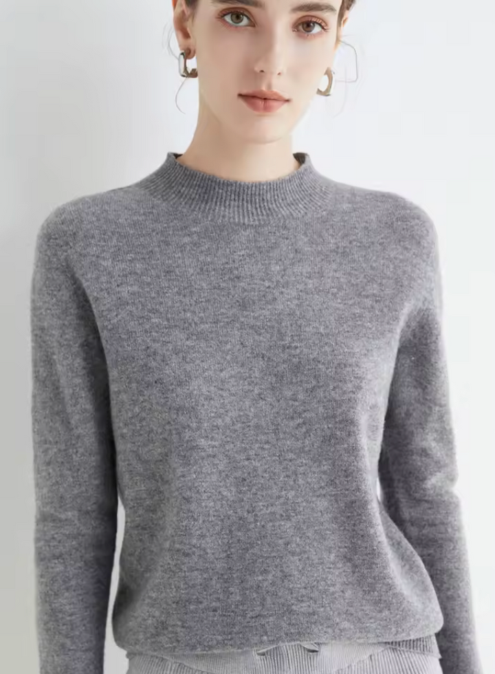 Aossviao | Mock Neck Sweater