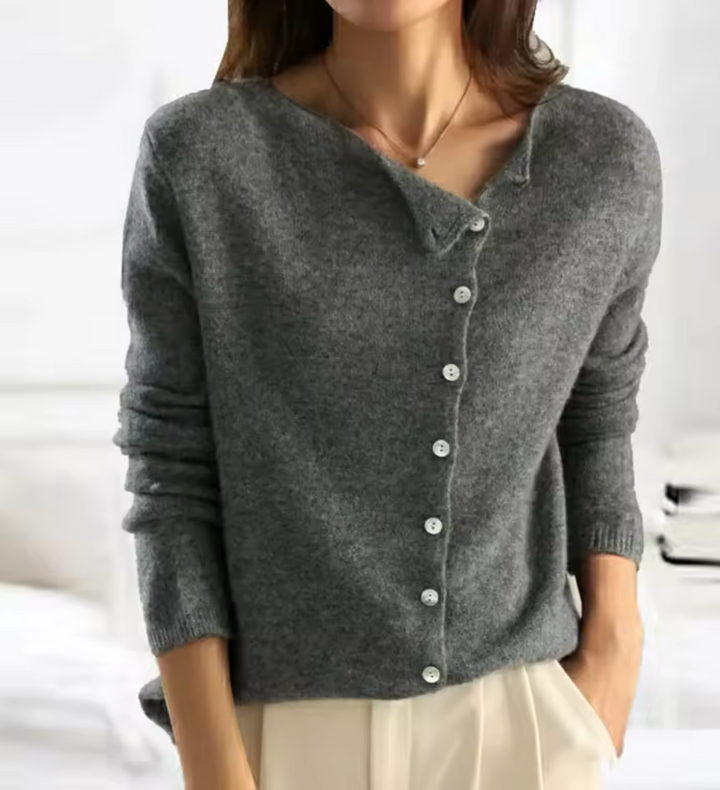 Anna | Buttoned Sweater