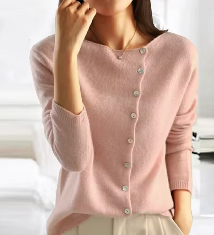 Anna | Buttoned Sweater