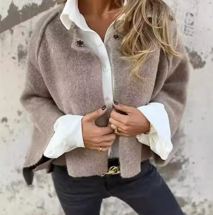 Amelia | Classy Wool Cardigan