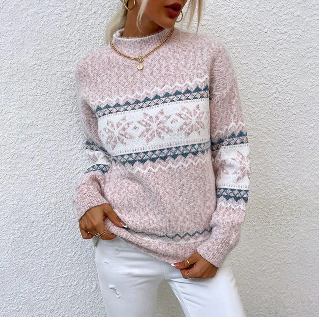 Maddie | Semi High Neck Sweater