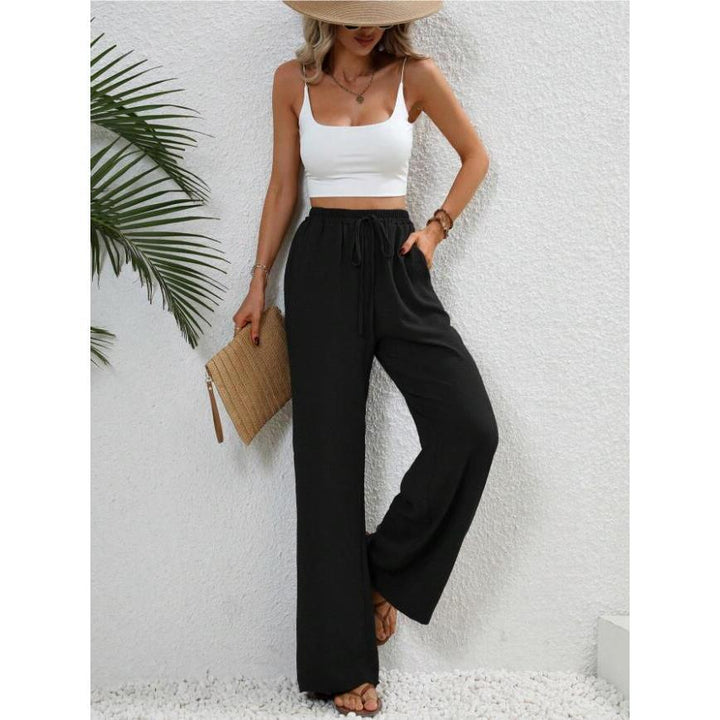 Emmy | High Waist Wide Leg Pants