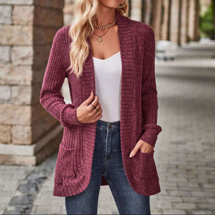 Lucy | Long Sleeve Open Front Cardigan