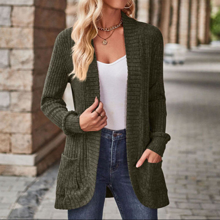 Lucy | Long Sleeve Open Front Cardigan
