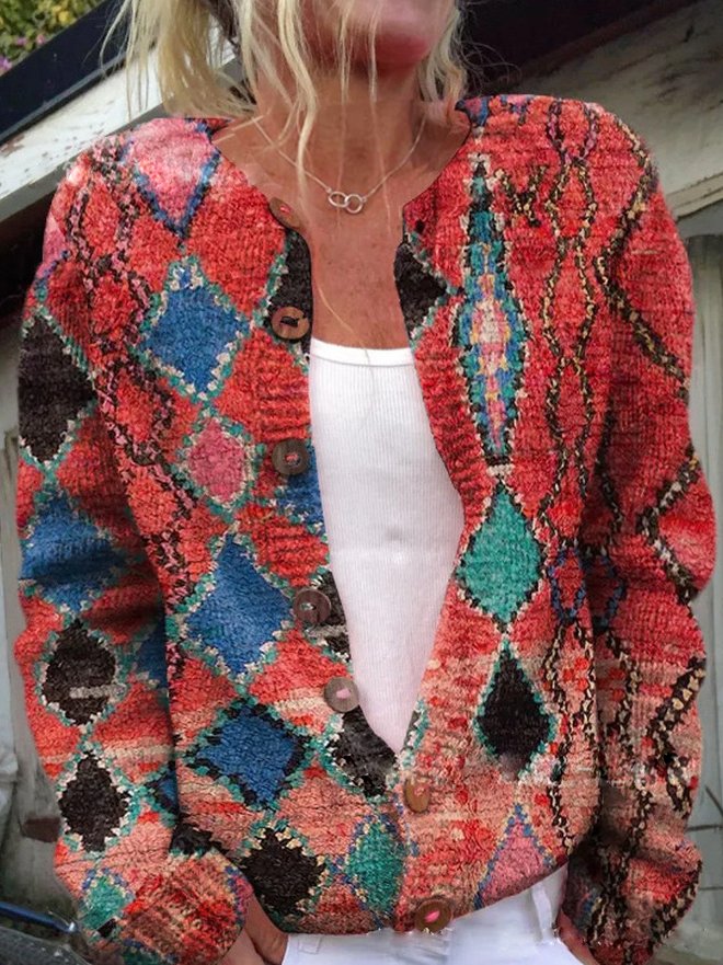 Mina | Vintage Floral Cardigan