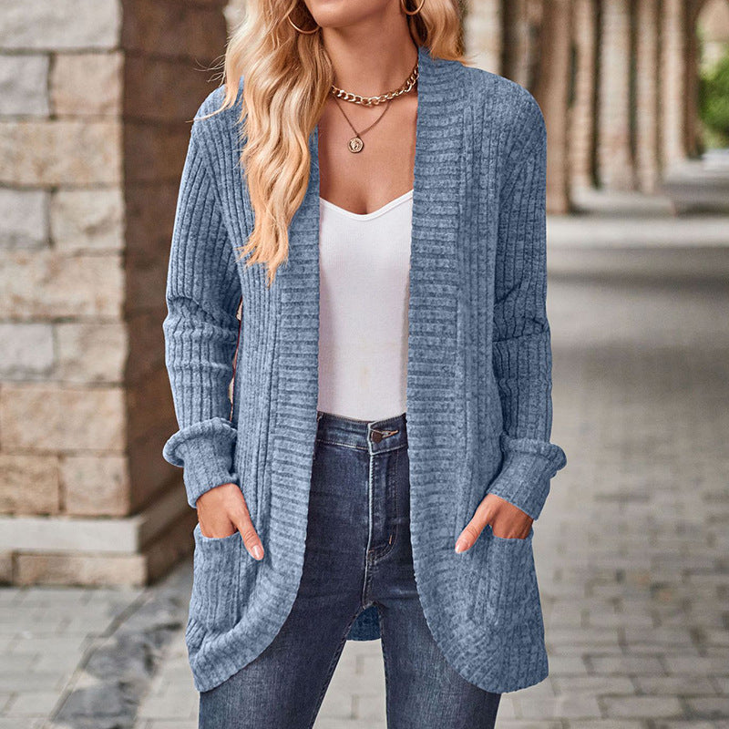 Lucy | Long Sleeve Open Front Cardigan