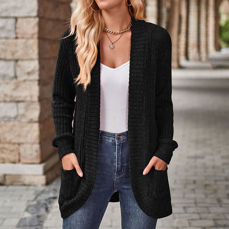 Lucy | Long Sleeve Open Front Cardigan