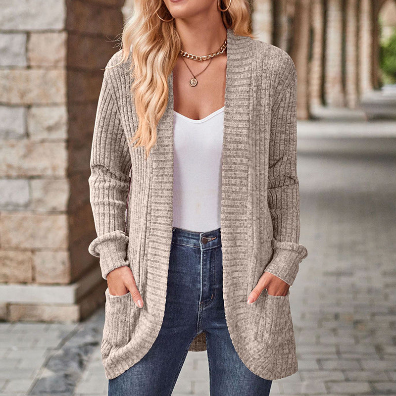 Lucy | Long Sleeve Open Front Cardigan