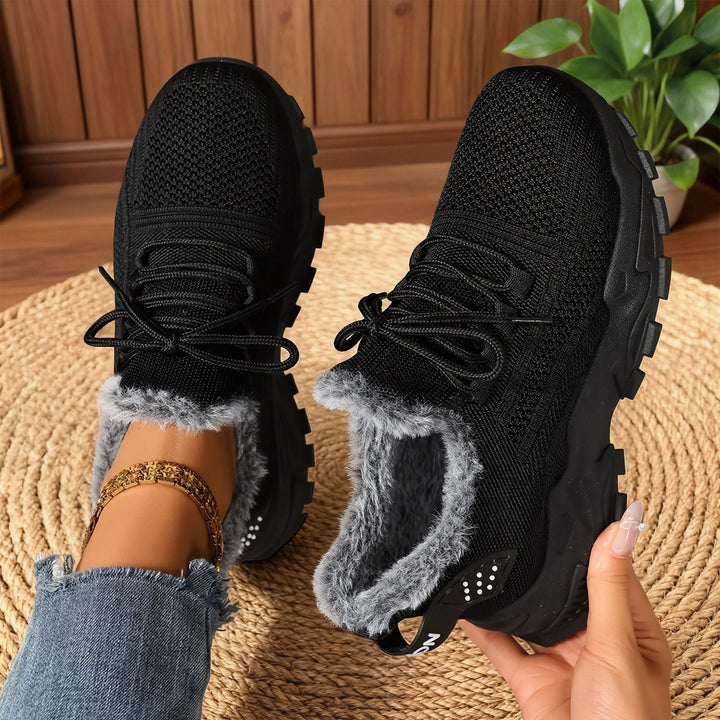 Brynn | Casual Fleece Sneakers