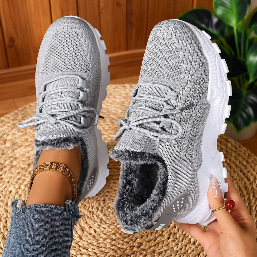 Brynn | Casual Fleece Sneakers